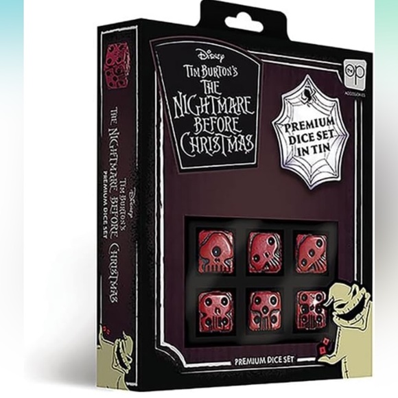 Disney Other - Disney The Nightmare Before Christmas Dice Set